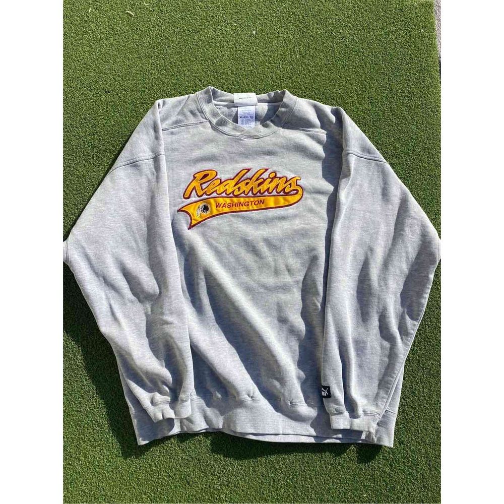 Vtg Washington Redskins Puma NFL Crewneck Sweater XL